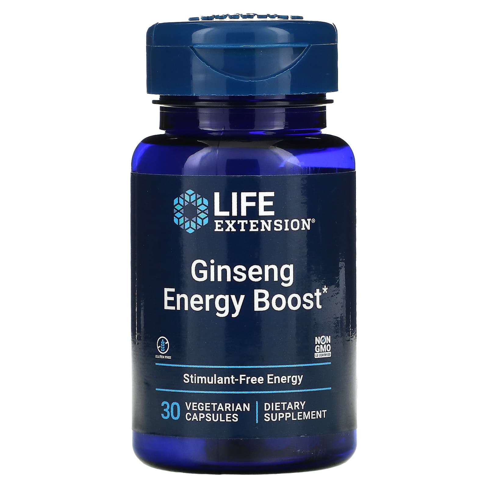 Life Extension, Ginseng Energy Boost, 90 Capsules UPC 737870180593 | HiLife Vitamins